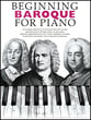 Beginning Baroque for Piano piano sheet music cover
